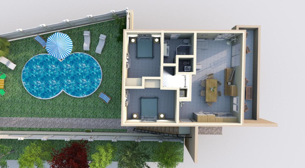 Appartamento Jessica Con Piscina Privata Manerba del Garda Zewnętrze zdjęcie